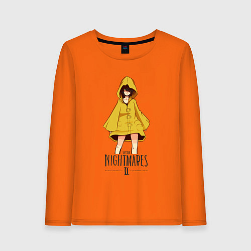 Женский лонгслив Little Nightmares 2 / Оранжевый – фото 1