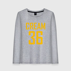 Женский лонгслив CREAM 36