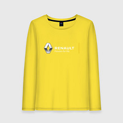 Женский лонгслив Renault Passion for life