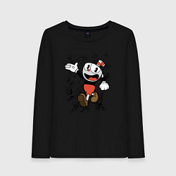 Женский лонгслив CUPHEAD