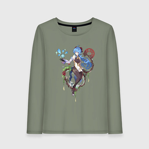 Женский лонгслив Гань Юй / Авокадо – фото 1