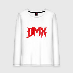 Лонгслив хлопковый женский DMX Power, цвет: белый