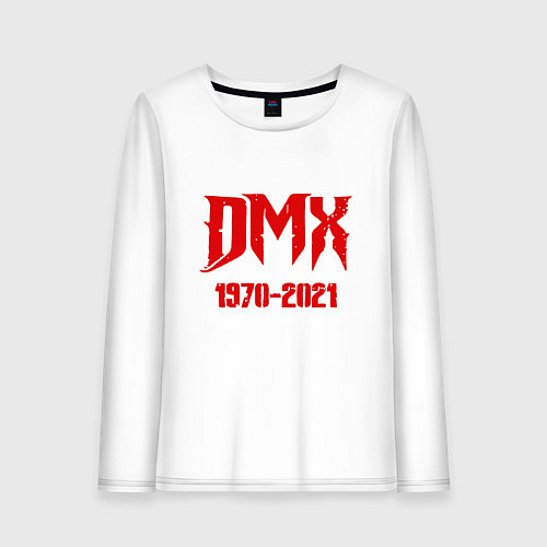 Женский лонгслив DMX - Rest In Peace / Белый – фото 1