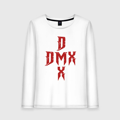 Женский лонгслив DMX Cross / Белый – фото 1