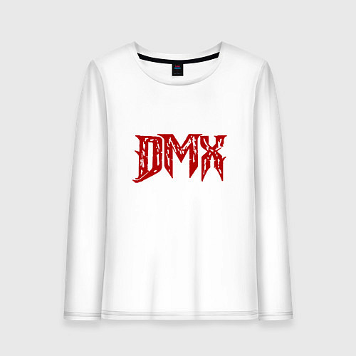 Женский лонгслив DMX Logo / Белый – фото 1