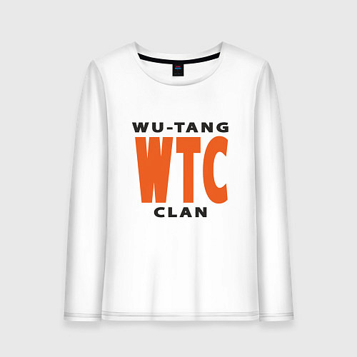 Женский лонгслив Wu-Tang WTC / Белый – фото 1