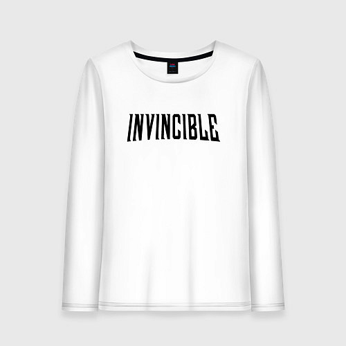 Женский лонгслив НЕУЯЗВИМЫЙ INVINCIBLE / Белый – фото 1