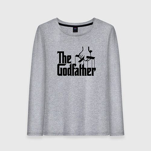 Женский лонгслив The Godfather / Меланж – фото 1