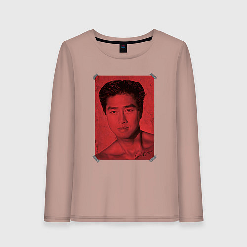 Женский лонгслив Van Darkholm Gachimuchi / Пыльно-розовый – фото 1