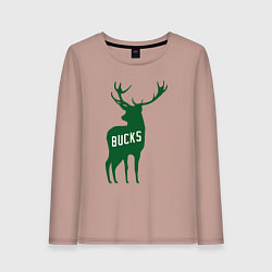 Женский лонгслив NBA - Bucks