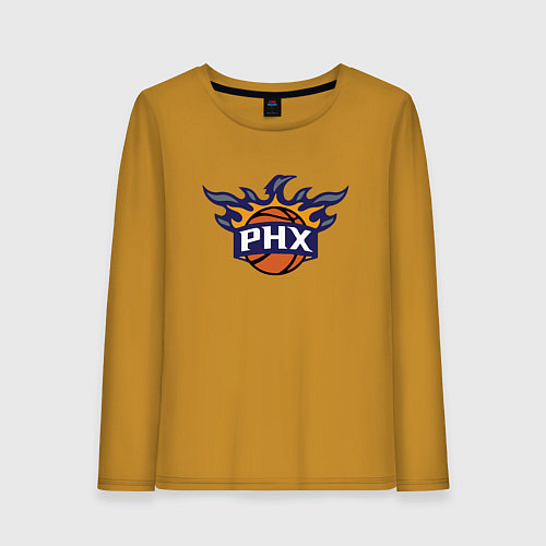 Женский лонгслив Phoenix Suns / Горчичный – фото 1