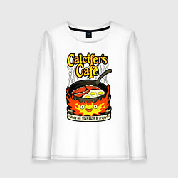 Женский лонгслив Calcifer cook