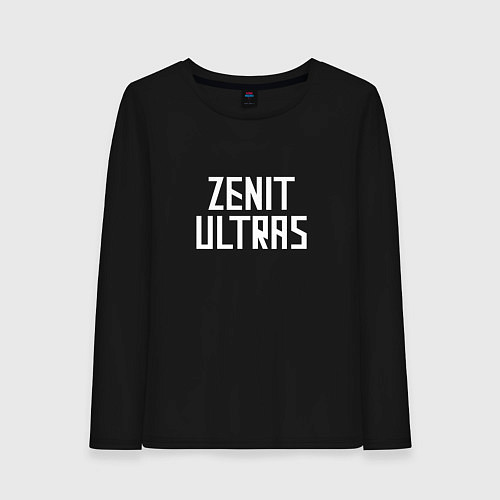 Женский лонгслив ZENIT ULTRAS / Черный – фото 1