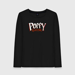 Женский лонгслив Poppy Playtime Logo