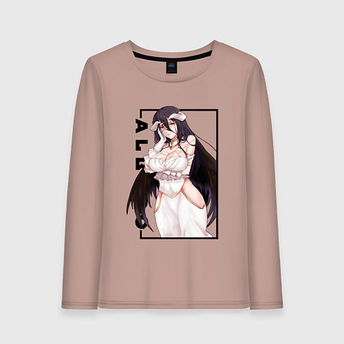 Женский лонгслив Альбедо Albedo Повелитель / Пыльно-розовый – фото 1