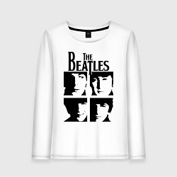 Женский лонгслив The Beatles - legendary group!