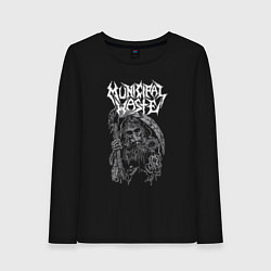 Лонгслив хлопковый женский Municipal Waste - urban nightmare, цвет: черный