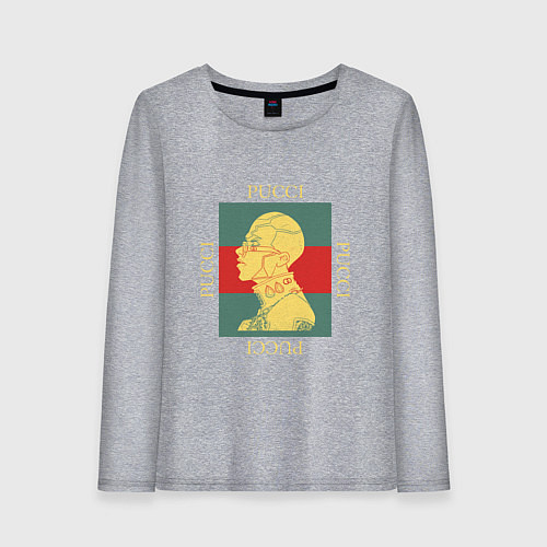 Женский лонгслив PUCCI GOLD ПУЧЧИ ЗОЛОТО / Меланж – фото 1