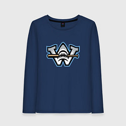 Женский лонгслив Wilmington sharks - baseball team