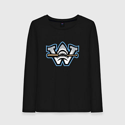 Женский лонгслив Wilmington sharks - baseball team