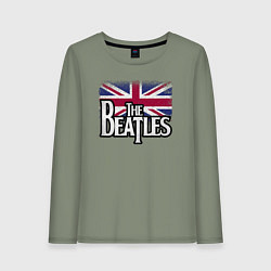 Женский лонгслив The Beatles Great Britain Битлз