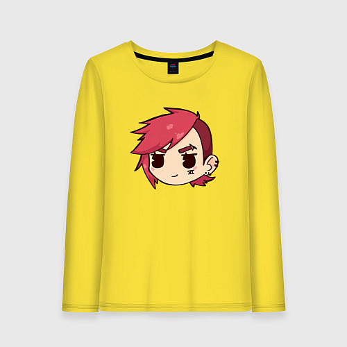 Женский лонгслив Ви Чемпион League of Legends / Желтый – фото 1