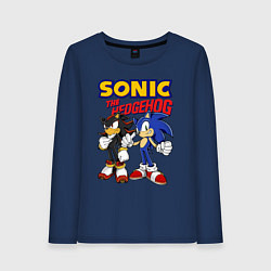 Женский лонгслив ЕЖ СОНИК SONIC THE HEDGEHOG