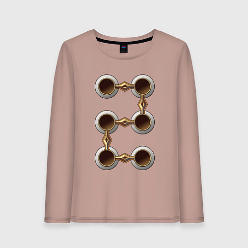 Женский лонгслив Path of Exile - Tabula Rasa / Пыльно-розовый – фото 1