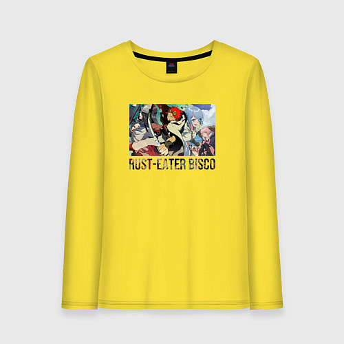Женский лонгслив Rust-Eater Bisco / Желтый – фото 1