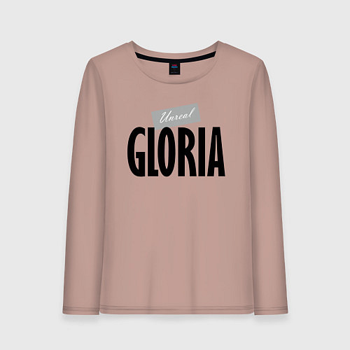 Женский лонгслив Unreal Gloria / Пыльно-розовый – фото 1