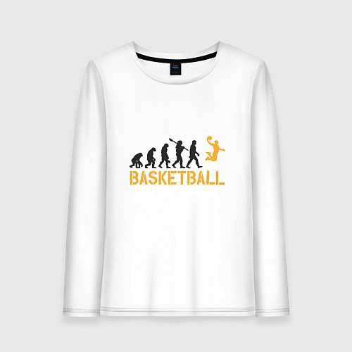 Женский лонгслив Basketball Fly / Белый – фото 1