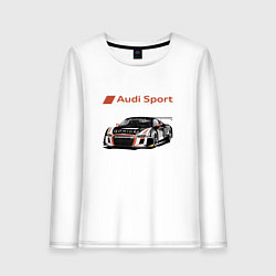 Женский лонгслив Audi Motorsport Racing team