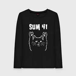 Женский лонгслив SUM41 РОК КОТ