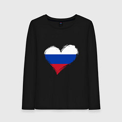 Женский лонгслив Russian Heart