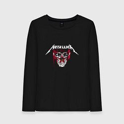 Женский лонгслив Metallica Skull & Star