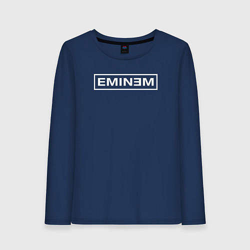 Женский лонгслив Eminem ЭМИНЕМ / Тёмно-синий – фото 1