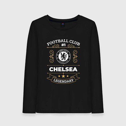 Женский лонгслив Chelsea FC 1 / Черный – фото 1