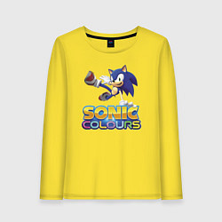 Женский лонгслив Sonic Colours Hedgehog Video game