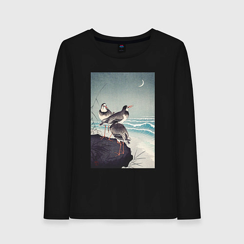 Женский лонгслив Snipes at the Shore / Черный – фото 1
