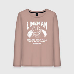 Женский лонгслив Лайнмен