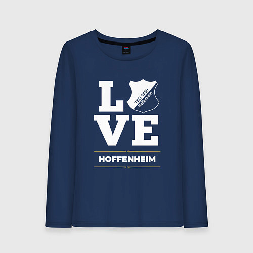 Женский лонгслив Hoffenheim Love Classic / Тёмно-синий – фото 1