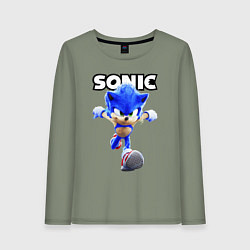 Женский лонгслив Sonic the Hedgehog 2