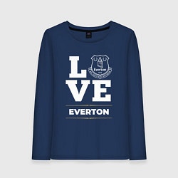 Женский лонгслив Everton Love Classic