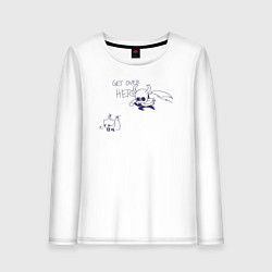 Женский лонгслив GET OVER HERE Hollow Knight