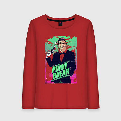 Женский лонгслив Point Break / Красный – фото 1