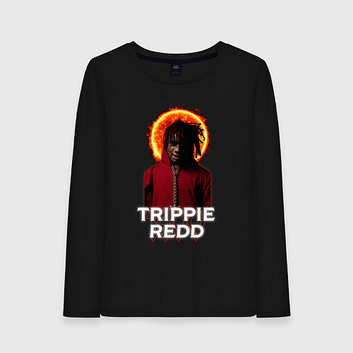 Женский лонгслив TRIPPIE REDD 1400 / Черный – фото 1