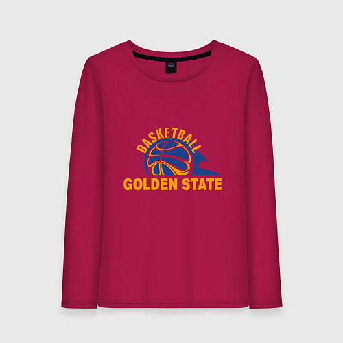 Женский лонгслив Golden State Basketball / Маджента – фото 1