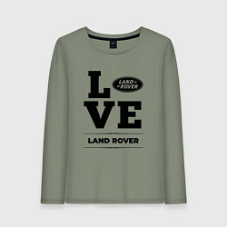 Женский лонгслив Land Rover Love Classic