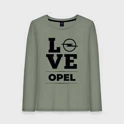 Женский лонгслив Opel Love Classic