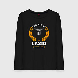 Женский лонгслив Лого Lazio и надпись Legendary Football Club